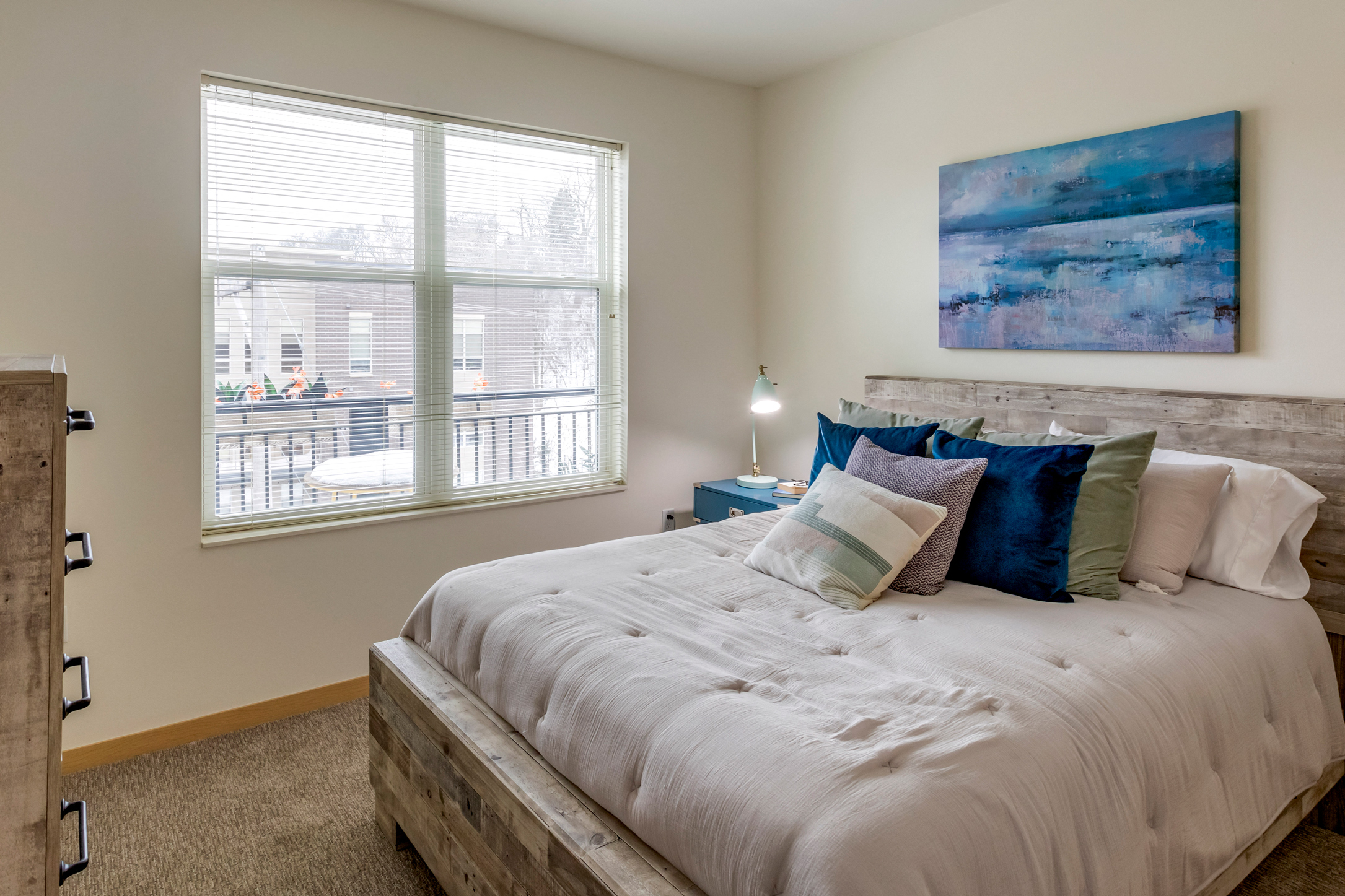 Bedroom at The Enclave Luxury Apartments