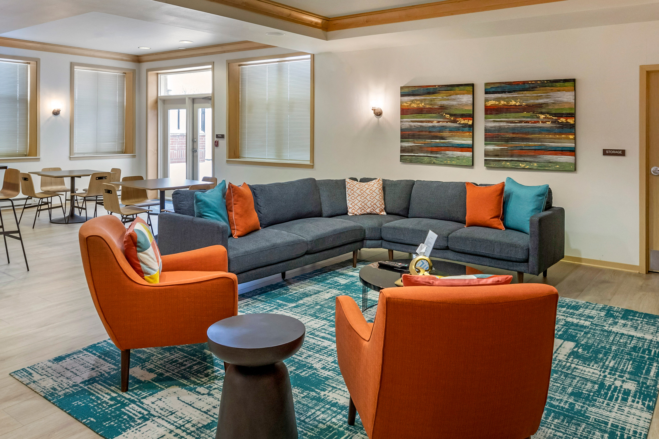 Clubhouse at The Enclave Luxury Apartments