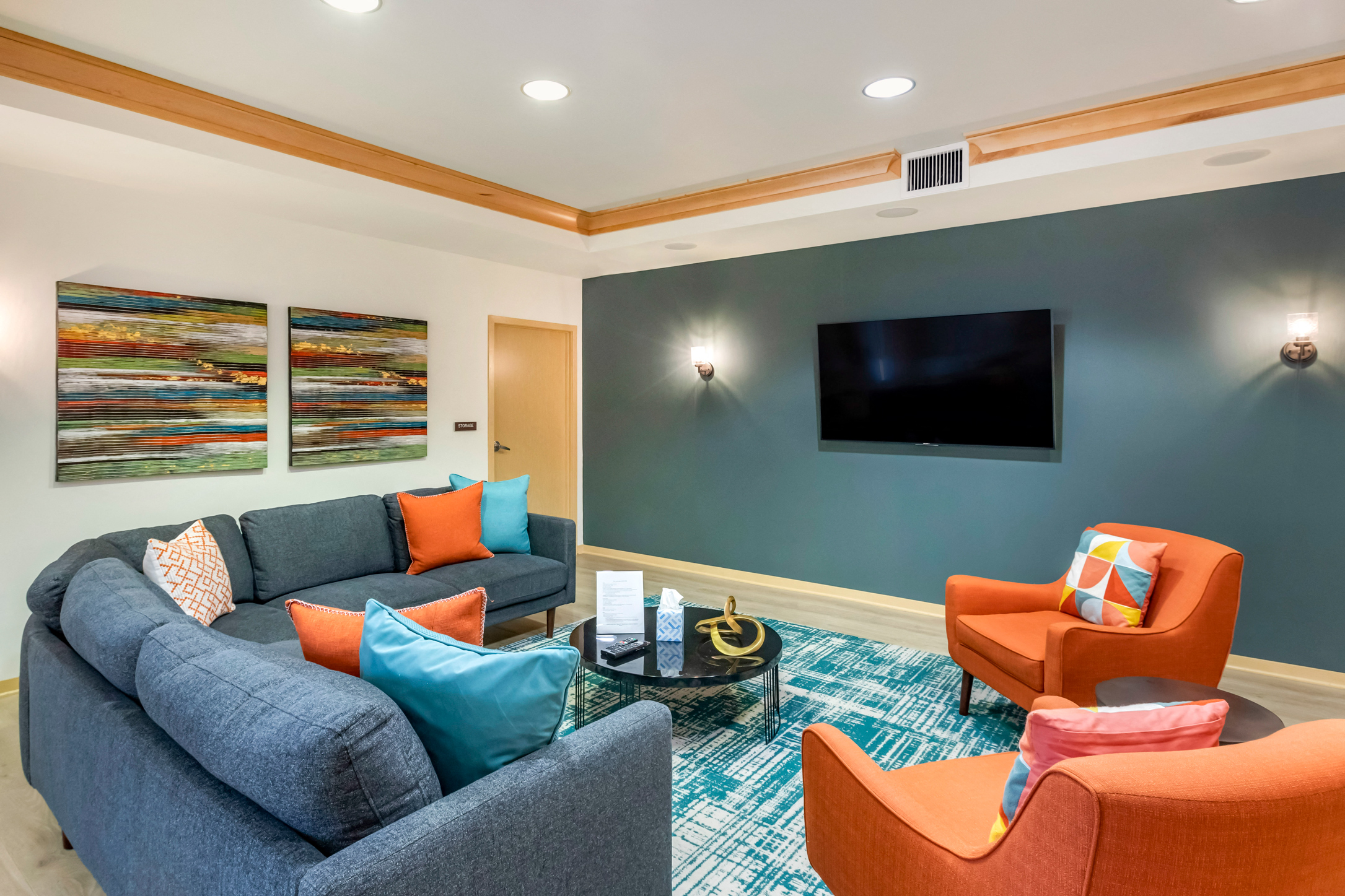 Clubhouse at The Enclave Luxury Apartments