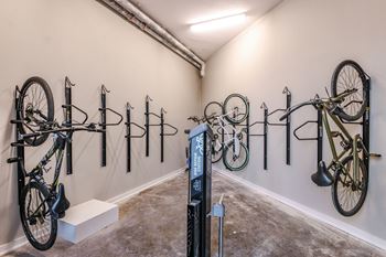 Bike Storage at JTB Apartments, Jacksonville, Florida