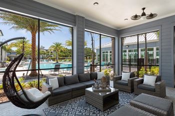Gym at The Addison on Long Bayou Apartments, Seminole, 33772