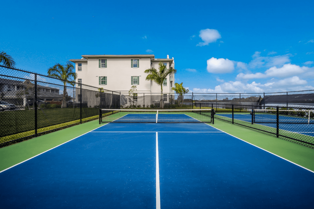 Tennis Court at The Lotus at Village Walk, Fort Myers, FL, 33966