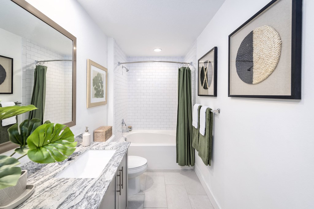 Luxurious Bathroom at The Lotus at Village Walk, Florida