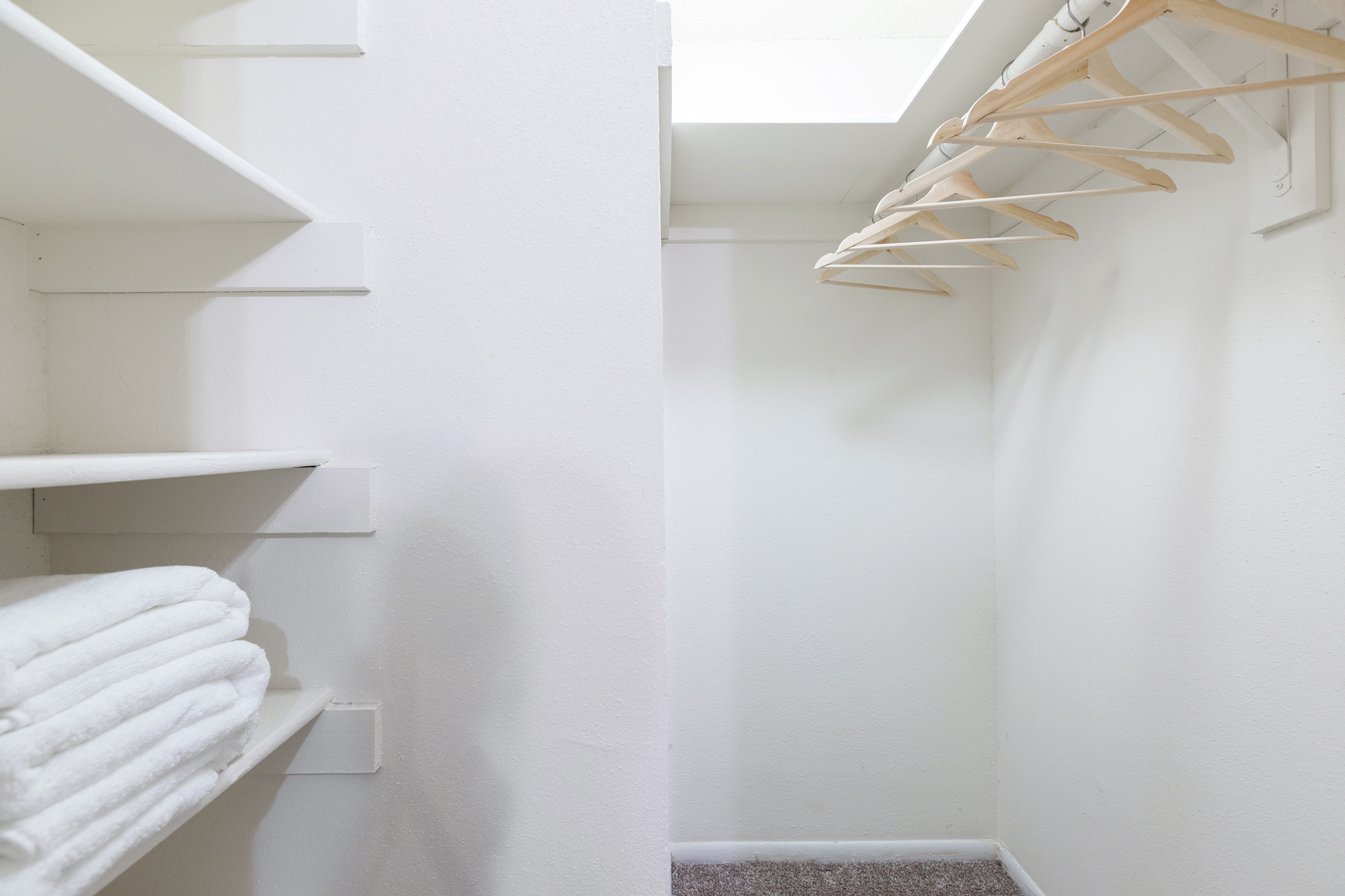 Walk-In Closet at Northgreen at Carrollwood Apartments in Tampa, FL