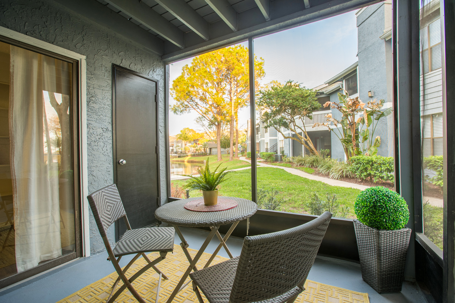 Balcony at Northgreen at Carrollwood Apartments in Tampa, FL