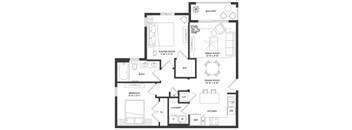 OLEANDER Floor Plan at The Lotus at Village Walk, Fort Myers, Florida