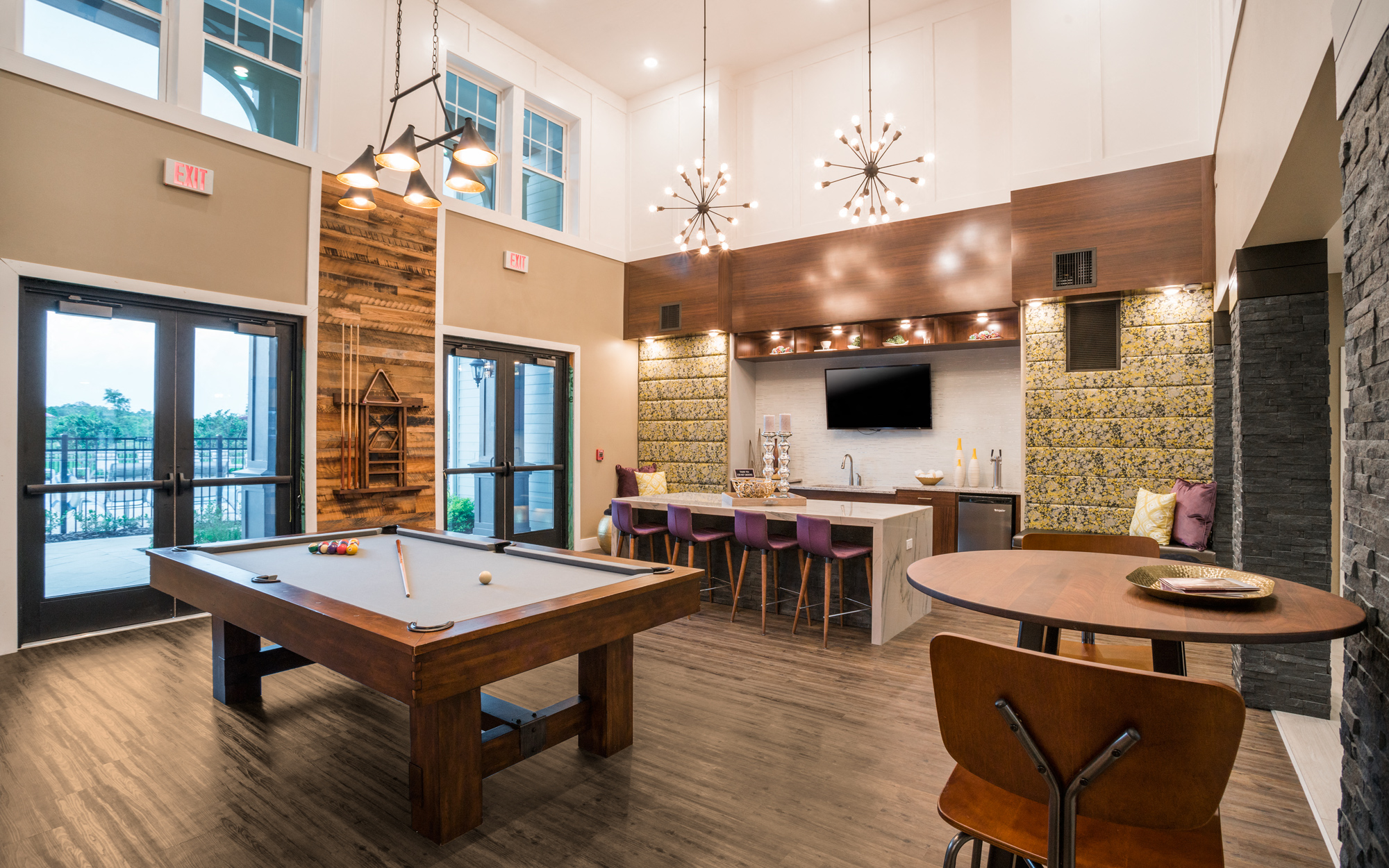 Billiards at Palms at Magnolia Park in Riverview, FL