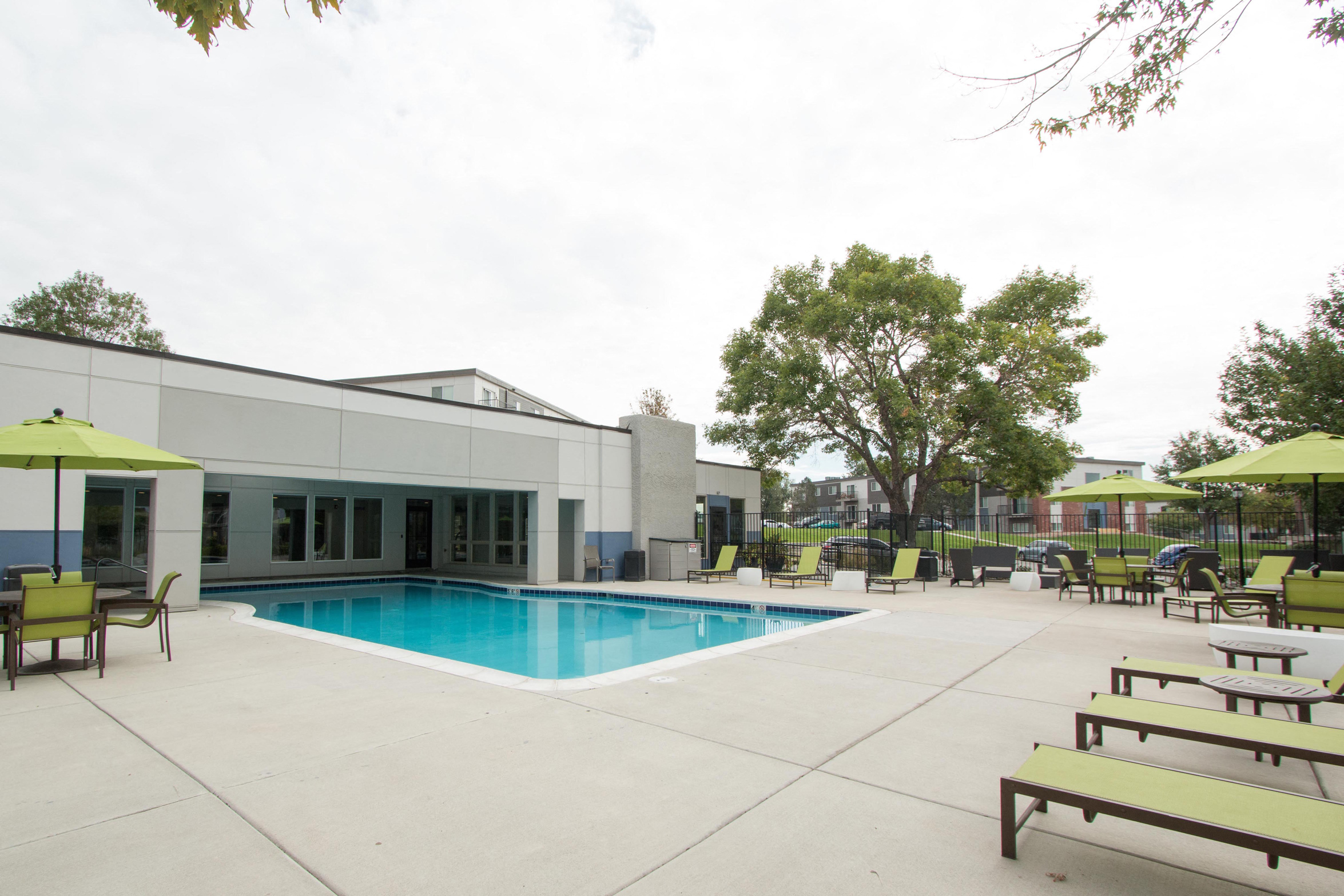 Swimming Pool at Park 88 Apartments in Thornton, CO