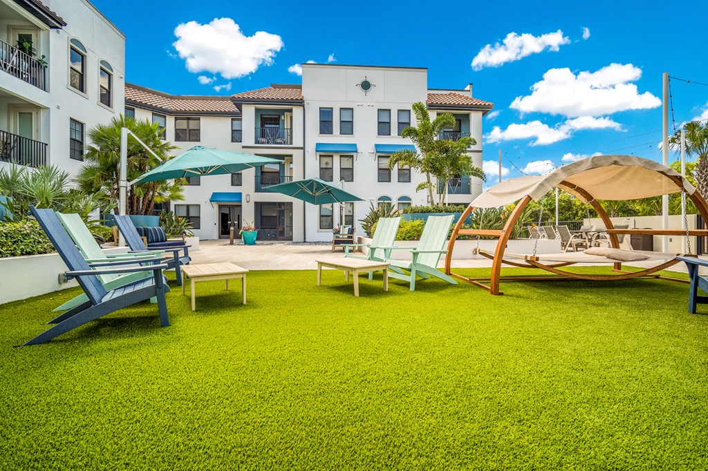 Pool Area Bedroom at Magnolia Square
