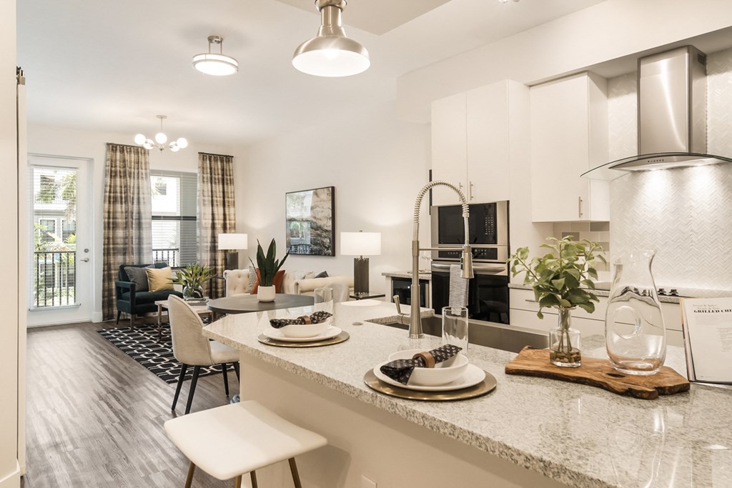 Well Equipped Kitchen at Magnolia Square, Naples, Florida