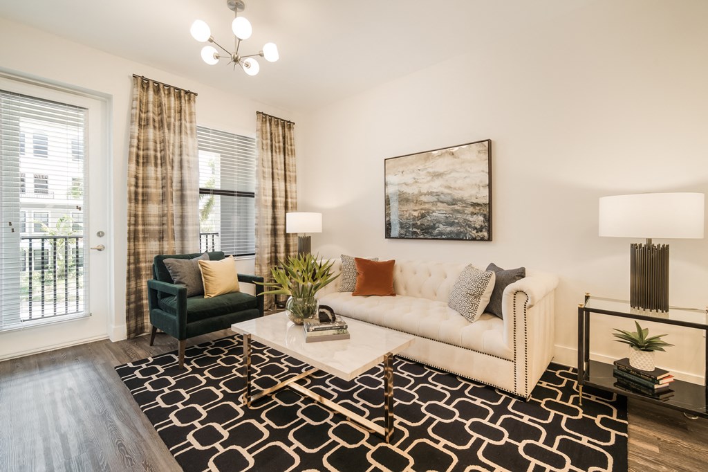 Modern Living Room at Magnolia Square, Florida