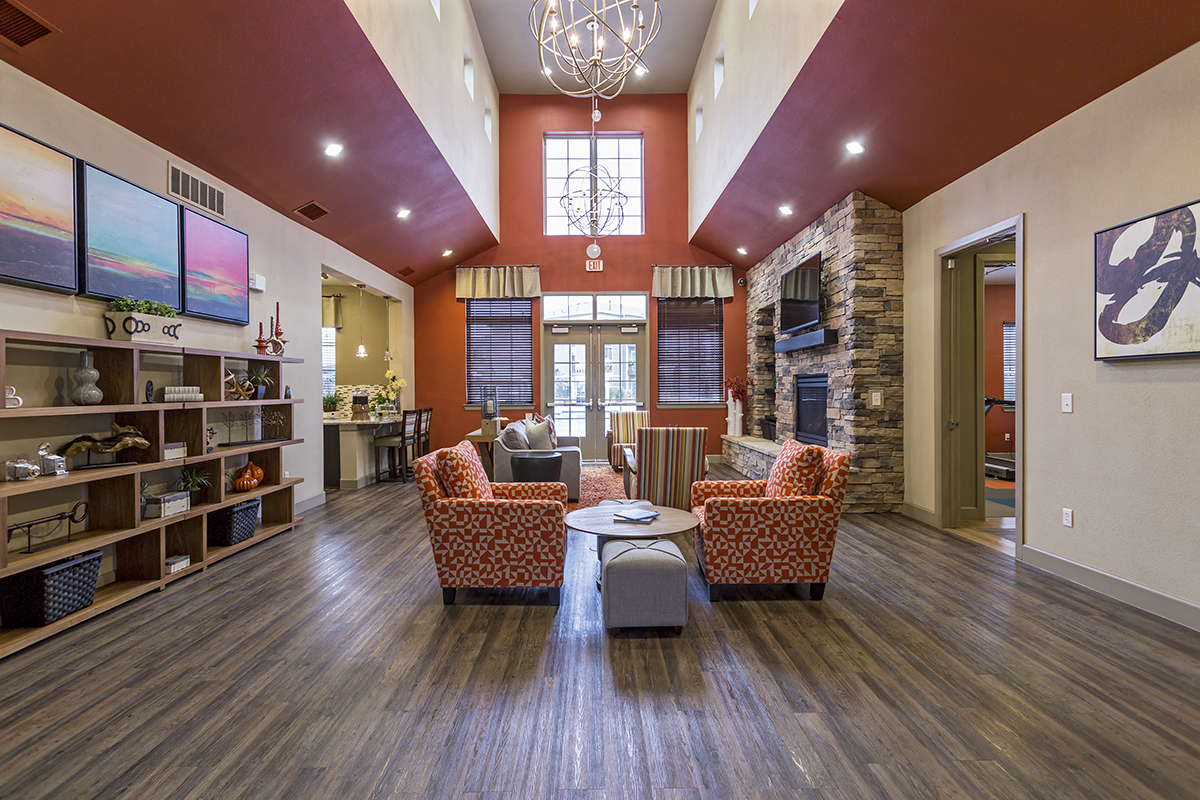 Clubhouse at Solaire Apartments in Brighton, CO