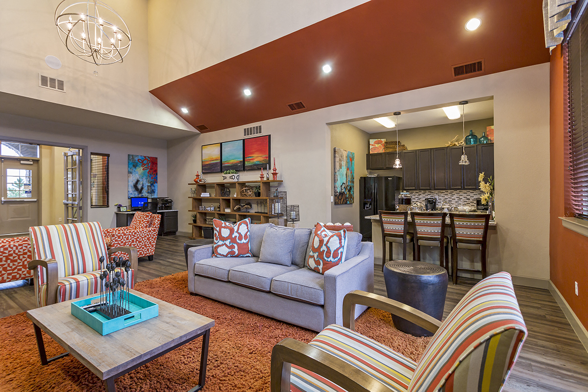 Clubhouse at Solaire Apartments in Brighton, CO