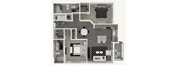 2 bed 2 bath at Enclave at 3230 Apartments, South Daytona, FL, 32119