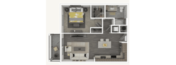 1 bed 1 bath B at Enclave at 3230 Apartments, South Daytona, 32119