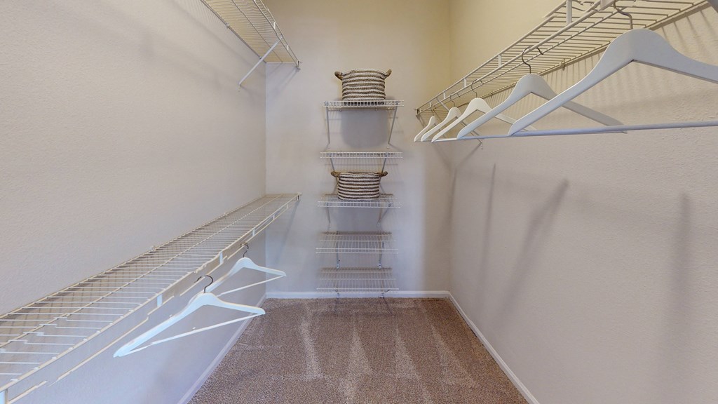 a spacious walk in closet  at The Preserve at Tampa Palms, Florida, 33647