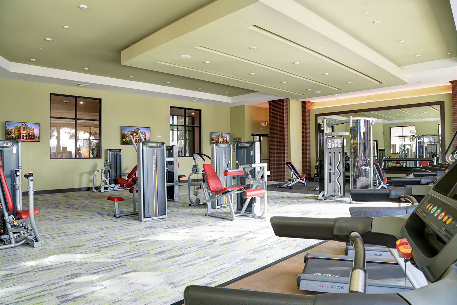 Fitness Center at The Strand Apartments in Oviedo, FL