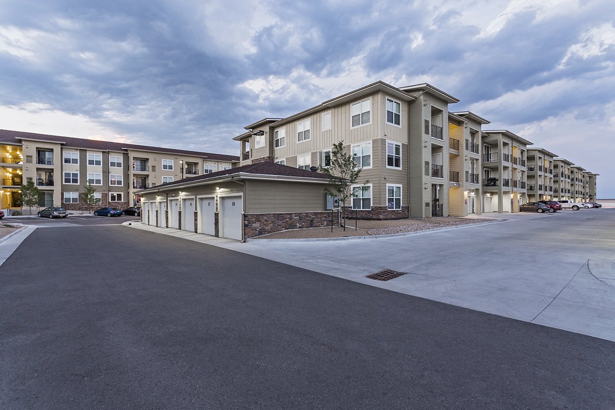 Exterior at Westlink at Oak Station Apartments in Lakewood, CO