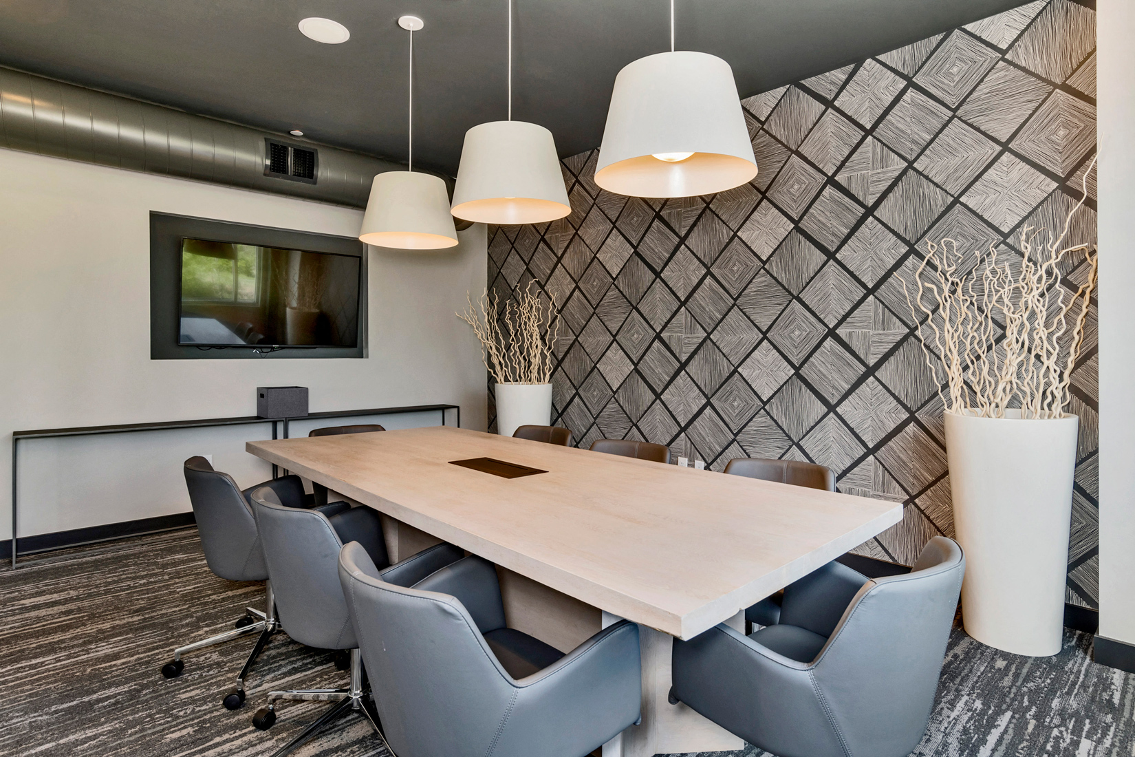 Conference Room at West Line Flats Apartments in Lakewood, CO