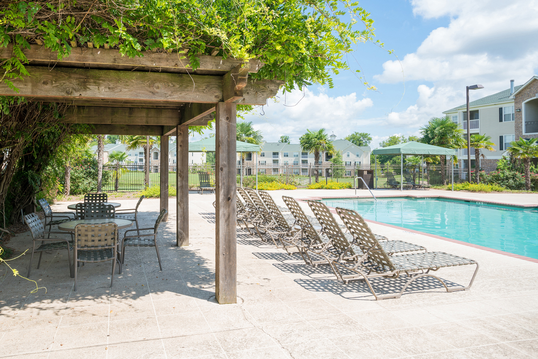 Swimming Pool at Verandas at Taylor Oaks Apartments in Montgomery, AL