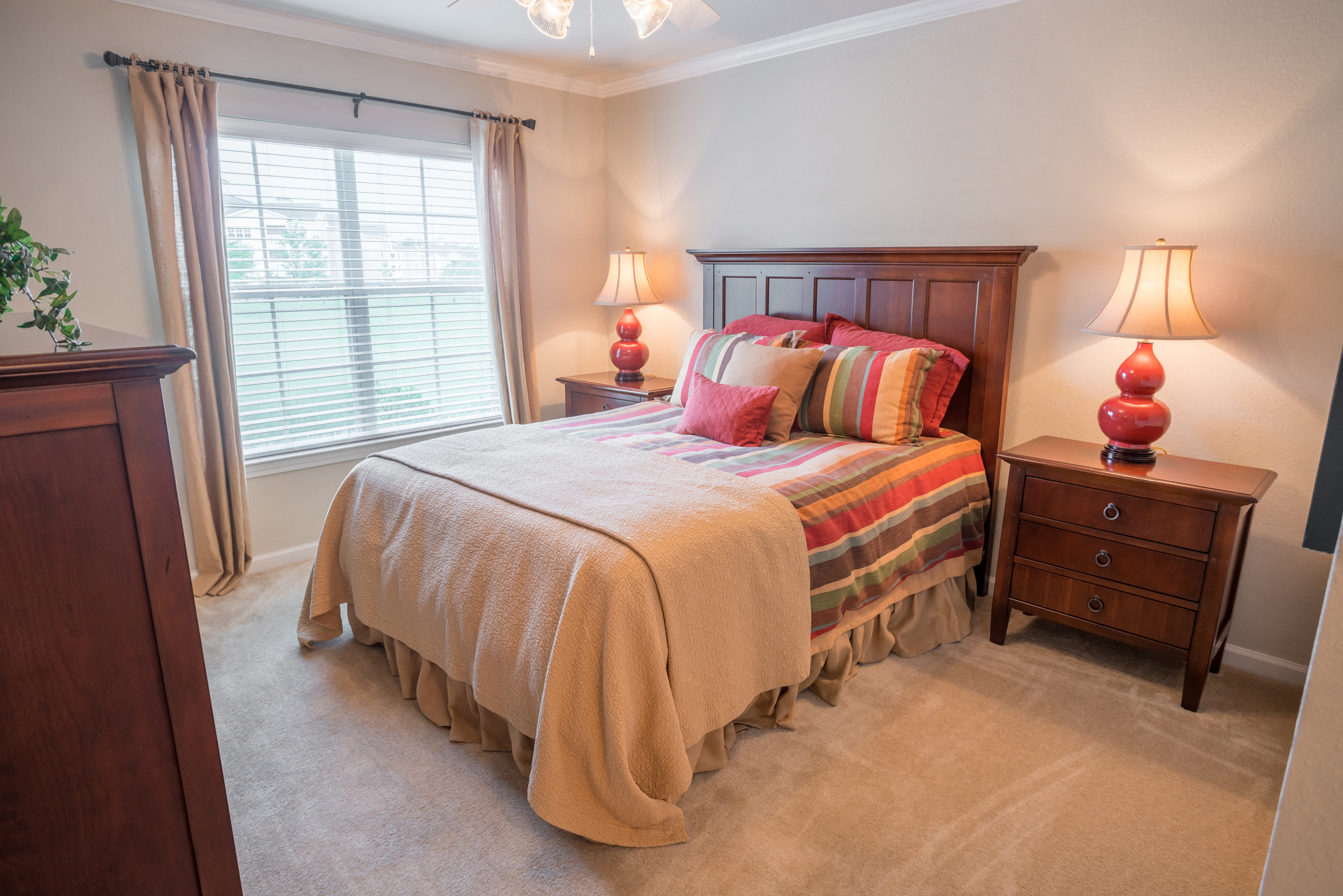 Bedroom at Verandas at Taylor Oaks Apartments in Montgomery, AL