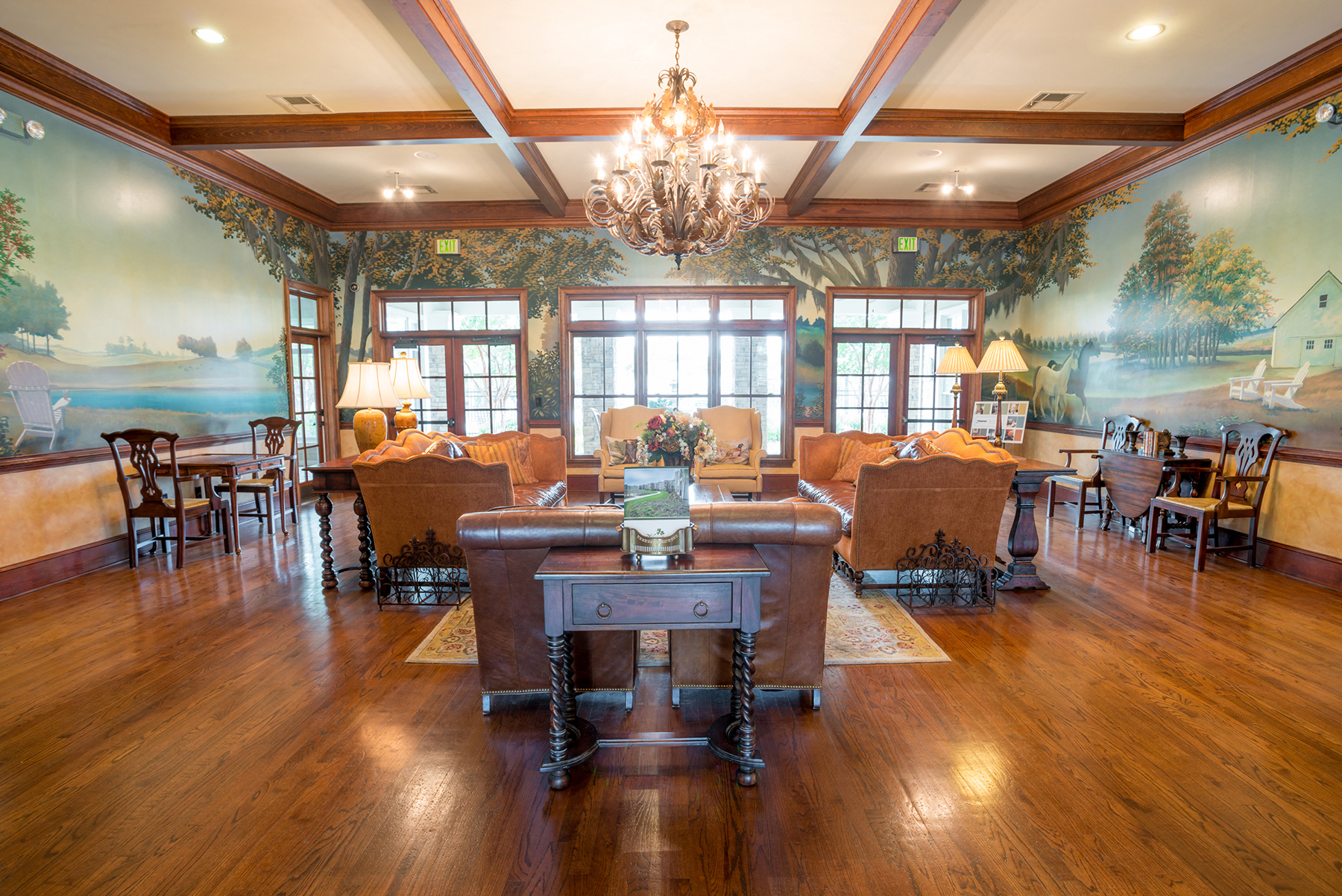 Clubhouse at Verandas at Taylor Oaks Apartments in Montgomery, AL