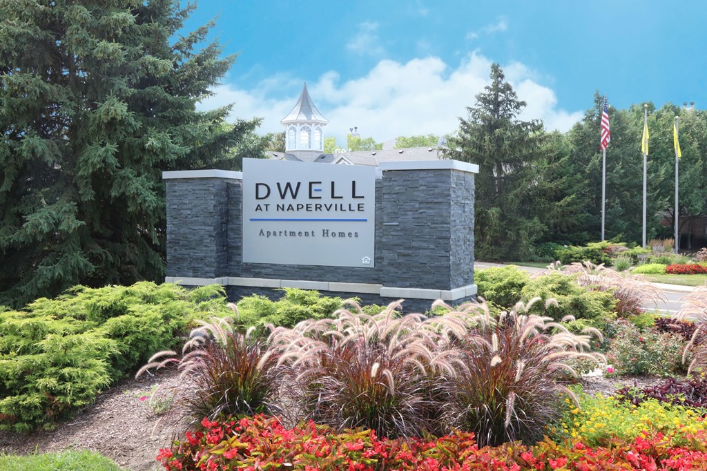 Property Signage at Dwell at Naperville, Naperville, 60563