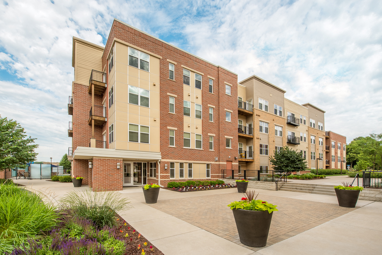 Exterior View at The Enclave Luxury Apartments