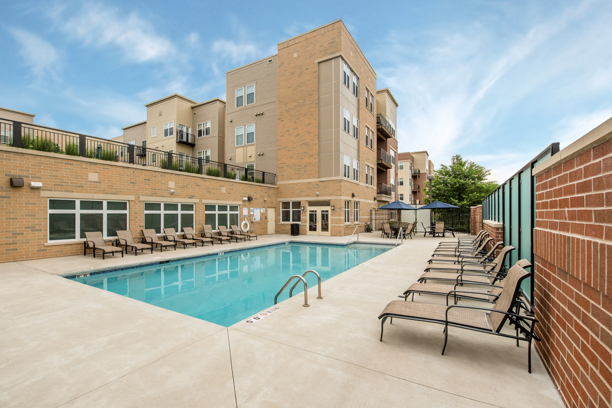 Pool at The Enclave Luxury Apartments