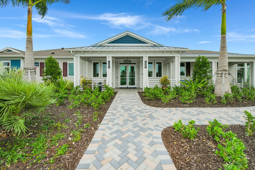 LEasing office exterior at Estia at Lakewood Ranch, Bradenton, 34211