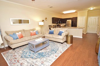 Open Living Spaces at Highlands of Grand Pointe Apartments in Lafayette, LA