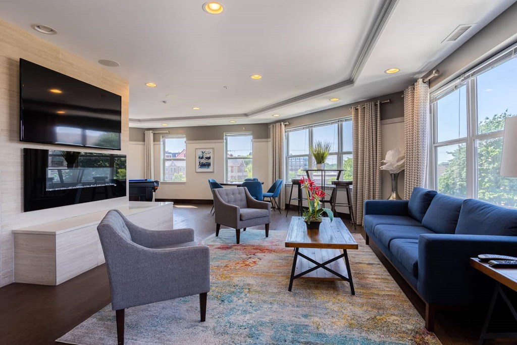 Lobby at Wheaton 121, Illinois