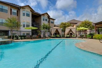 Pool View at Park Hudson Place Apartments, Bryan, Texas