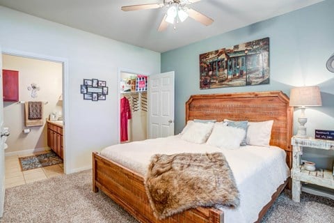 Gorgeous Bedroom at Park Hudson Place Apartments, Texas, 77802