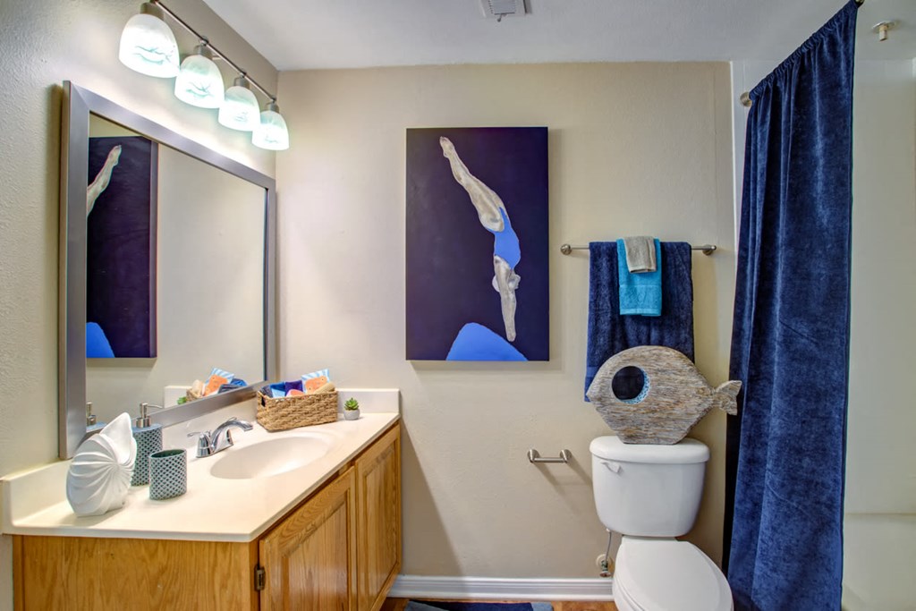 Luxurious Bathroom at Pavilions at Northshore Apartment Homes, Texas, 78374