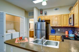 Kitchen Sink at Pavilions at Northshore Apartment Homes, Texas