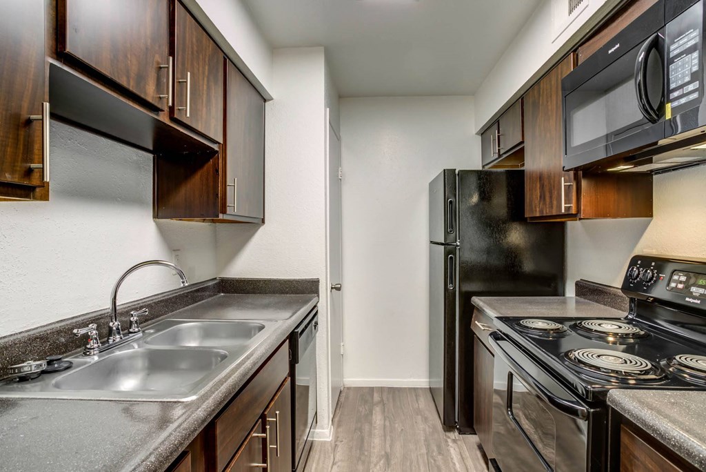 Fully Equipped Kitchen Fully Equipped Kitchen at The Reserve at City Center North, Texas