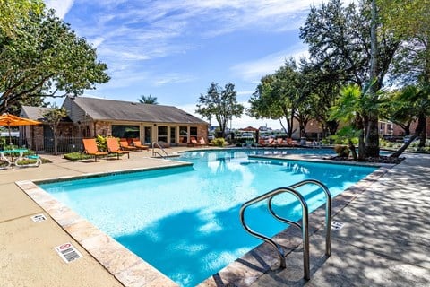 Pool View at The Reserve at City Center North, Houston