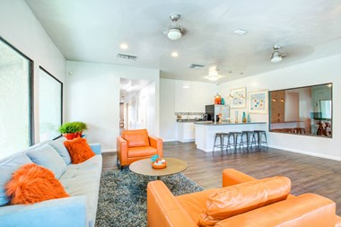 Modern Living Room at Verde Apartments, Arizona, 85719 - Photo Gallery 5