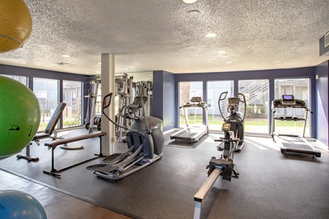 Fitness Center at Willowick Apartments, College Station, TX