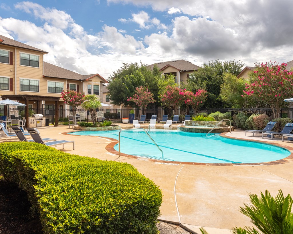 Swimming pool at Park Hudson Place Apartments, Bryan, 77802