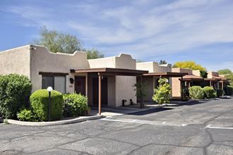 Elegant Exterior View Of Property at San Xavier Casitas Apartments, Commerce Capital, Tucson, 85716
