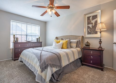 Bright Bedroom at Willow Oaks, Texas