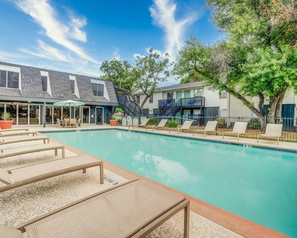 Swimming pool at The Wick, College Station, Texas