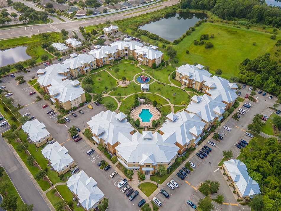 Aerial View of Property