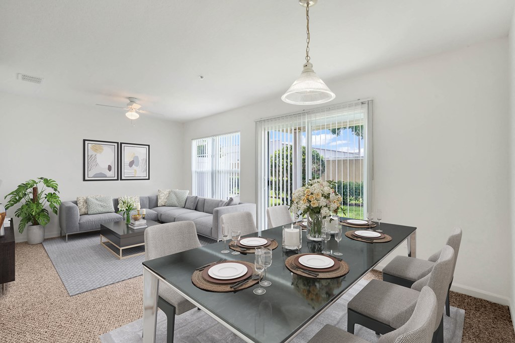 Living Room/Dining Area