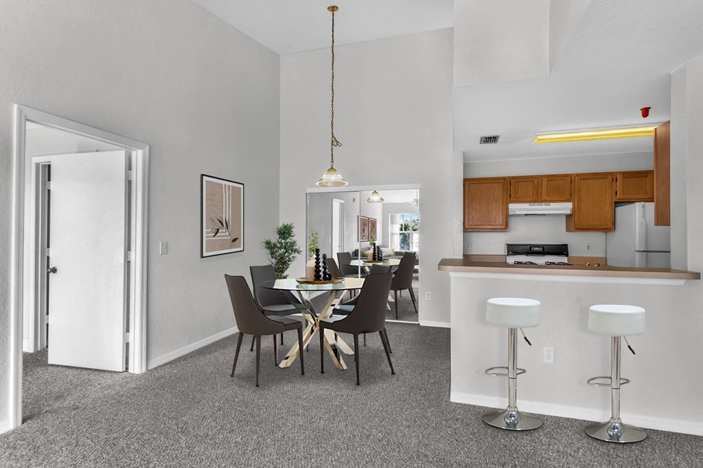 Dining Room and Kitchen
