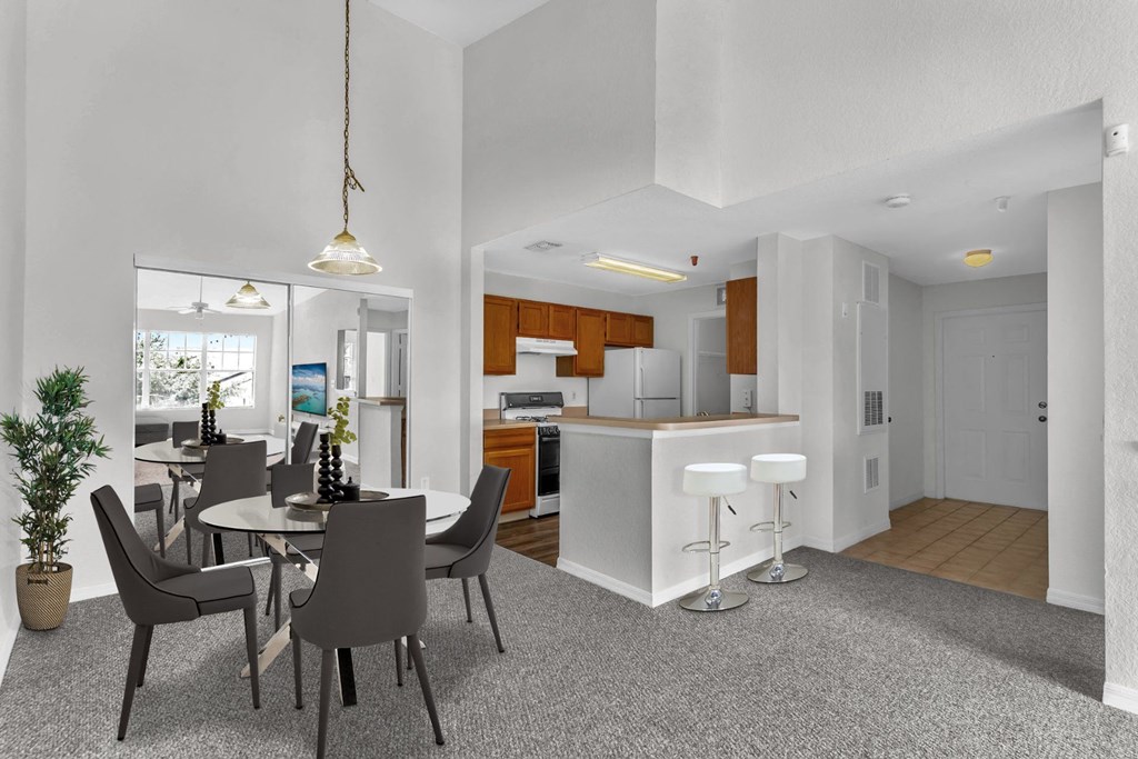 Dining Room and Kitchen