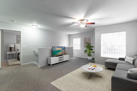 Spacious Living Rooms