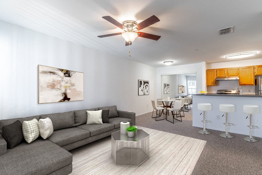 Open Living/Dining Space